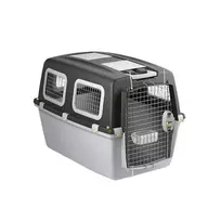 STEFANPLAST Gulliver 6 Plus didelių šunų transportavimo narvas 92x64x66 cm tamsiai pilkas/šviesiai pilkas