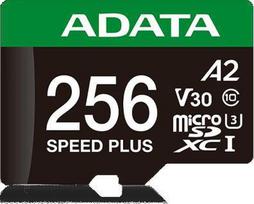 Adata Karta pamięci microSD Speed Plus 256GB UHS1 U3 V30 A2 180/160MB/s