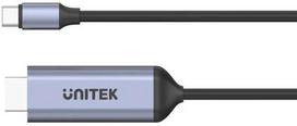 Unitek Kabel USB-C do HDMI 8K | USB 4 | HDR10+ | HDCP 2.3 | 1.8m
