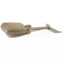 MARTINI SPA Sisal Toning Brush Natural – kūno šveitimo šepetys sausam šveitimui su buko medienos rankena