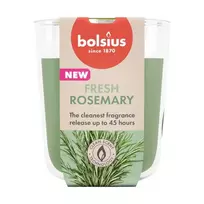 BOLSIUS True Scents rozmarinų kvapo žvakė stiklinėje, 80x73 mm