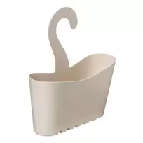 TATAY Ecohome daugiafunkcė pakabinama vonios lentyna 25x9x28cm