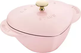 Staub Special Cocotte širdies formos ketaus troškinimo puodas 1,75 L rožinis