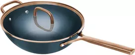 ZWILLING MILANO Wok su dangčiu 30 cm mėlynas