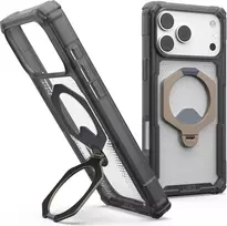 UAG Urban Armor Gear Plasma XTE 360 MagSafe dėklas su atrama Apple iPhone 18 Pro Max/17 Pro Max - Ash (Grey)/Titan/Transparent 114572113136