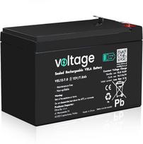 Akumulator AGM Voltage Long Life 12V 7Ah VEL12-7.0 (Żywotność 15 lat)
