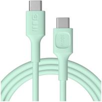 KABEL USB-C / USB-C Greencell PowerFlex 200cm PD 100W zielony silikonowy