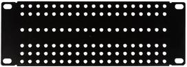 Adapter montażowy RACK 10" 2U z otworowaniem prosty ATTE ADD-RACK10-2U1
