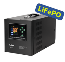 Nepertraukiamo maitinimo šaltinis 1200W, gryna sinusoidė, LiFePO4, GEL ir AGM akumuliatoriams
