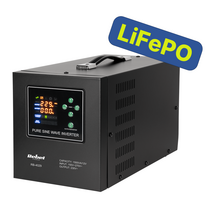 Nepertraukiamo maitinimo šaltinis 1500VA / 1050W, gryna sinusoidė, LiFePO4, GEL ir AGM akumuliatoria