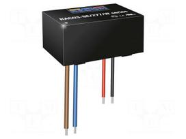 Converter: AC/DC | 3W | Uin: 85÷305VAC,120÷430VDC | Uout: 24VDC | 80%