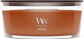 WoodWick Saffron Smoke scented candle Kvepianti žvakė