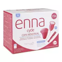 ENNA Cycle Menstrual Cup Size S 2-Pack + Applicator