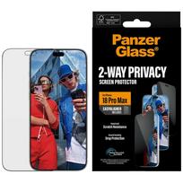 PanzerGlass 2-Way Privacy Screen Protector Ultra-Wide Fit EasyAligner for iPhone 18 Pro Max