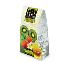 Žalioji arbata Strawberry & Kiwi, F&S, 100 g