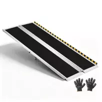 Nešiojamas neįgaliųjų vežimėlių pandusas VEVOR HXZDPD72, 1830 mm
