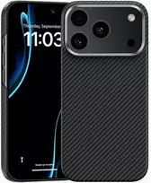 Benks Dėklas Magnetic Armor Air Kevlar Metal Frame 600D (C.K.FL.AP.BK.A073) skirtas Iphone 18 Pro Max/17 Pro Max