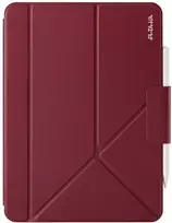 Dėklas PITAKA MagEZ Folio 3, skirtas iPad Air 11″ M2/M3/M4, Harvard Crimson