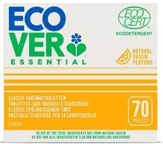 Indaplovių tabletės ECOVER ESSENTIAL, 70vnt.