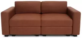 Citysofa 2 vietų modulinė sofa GRACIA - Terakota