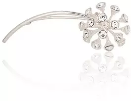 Diamond Sky Jewelry Sidabrinė sagė „Dandelion III“