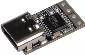 Išorinio akumuliatoriaus (Powerbank) su PD funkcija įtampos valdiklis su USB-C lizdu, lituojamais kontaktais(5V 9V 12V) JOY-IT