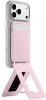 Dėklas Magnetinė piniginė ir telefono stovas Moft Movas Tripod MagSafe rožinis