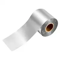 Karšto štampavimo folija VEVOR QY-TJZYS02, 6 cm x 120 m, sidabrinė