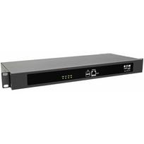 Serveris Eaton Eaton Tripp Lite Series 16 prievadų serijinis konsolės serveris, USB prievadai (2) - Dvigubas GbE tinklo adapteris, 4Gb Flash, stalinis/1U spintelė, TA - 1GbE, RS-232 - 1U | B097-016 | 0037332218025