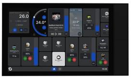 Valdymo pultas 10.1" Shelly Wall Display XL WiFi/BLU (juodas)