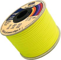 Viligo Paracord 750 nailoninė virvė su 11 vidinių gijų - virvė stovyklavimui, žygiams, lauko darbams, daugiafunkcinė virvė, didelė trūkimo apkrova (30 m, Electro)