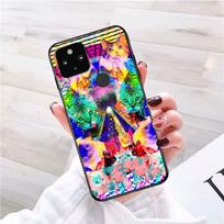 Colourful Psychedelic Trippy Art Phone Case for Google Pixel 7 Pro 7 6A 6 Pro 5A 4A 3A Pixel 4 XL Pixel 5 6 4 3 XL 3A XL 2 XL Google Pixel 7 Pro blue