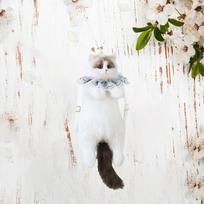 Cat Design Backpack for Outdoor Use And Casual Outings Style C white