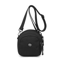 Trend travel handbag versatile shopping shoulder messenger bag light anti-splashing nylon bag new women's small bag chaki