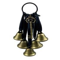 Witch's Delight Bell Enchanting Witchcraft Decor Wall Room Door Knob Hanging Protect Wind Chimes Wiccan Occult Halloween Gifts
