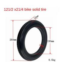 12 Inch Solid Tire  1/2 X 2 1/4 ( 47/57/62-203 ) Fits Many Gas Electric Scooters and E-Bike  1/2X2  Wheel Tyre Parts 12 inch solid tyre black