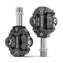 GEWAGE Bicycle Pedal Aluminum Alloy Sealed Bearing Self-locking Pedal Road Bike Pedal Pedal geltona
