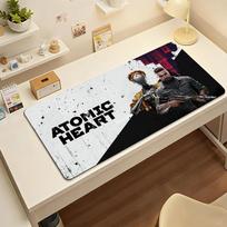 Game Atomic H-Heart Mouse Pad Computer Laptop Rubber Non-slip Mouse Mat Mousepad Gamers Decoracion Desk Mat 30cmx60cm(11.8x23.6inch) black