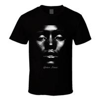Grace Jones T Shirt vintage Washed Stretched homme Top For Everyday Wear Breathable Casual graphic Comfortable streetwear 4XL gray