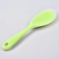 Colorful Silicone Rice Spoon Non-Stick Cooking Spoons Sushi Anti-Scalding Pot High-Temperature-Resistant Spoon Kitchen Utensils oranžinė