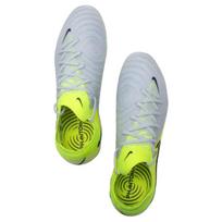 Nike Phantom GX 2 Elite AG Artificial Ground Artificial Turf Fabric Soccer Shoes Men's Gray Yellow FJ2554-003 43