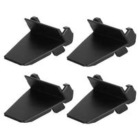 4PCS Universal Tire Changer Jaw Protectors Black Clamping Jaw Protector  Auto Repair juoda