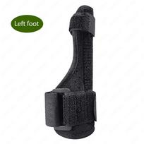 1 vnt. Hallux Valgus Reguliuojamas piršto apsaugas Buniono korektorius Ortopedinis kaulo nykščio didelių pirštų atskirtuvai Fiksatorius Pėdų tiesintuvas Right Hand juoda