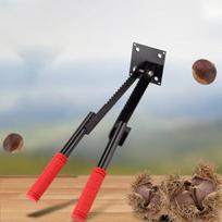 Chestnut Burr Remover Kitchen Tool Labor Saving Household Practical Multifunctional Nut Opener Clamp gray