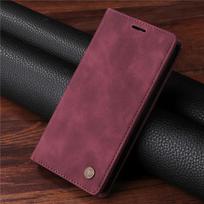 Piniginės atverčiamas dėklas Xiaomi Poco X3 Pro M2 C3 M3 F3 C31 PocoX3 NFC telefonams Dėklai Siurbtukas Odinis stovas Telefono apsauginis krepšys for Poco M3 kava