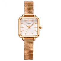 KIMIO K6236 Women's Watch Rose Gold Simple Design 30m Water Resistant Quartz rožinio aukso spalvos