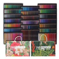 Color Pencil Set 520: Oil-Based, Hand-Painted, Gift Box for Art & Painting Soft gray