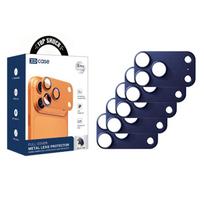 XDcase 5 vnt. Titano lydinio tuščiaviduris kameros objektyvo apsaugas For iPhone 17 Pro orange