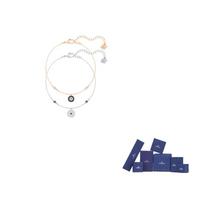 Swarovski Mixed Metal Finish Bracelets Womens F-Original brand box white