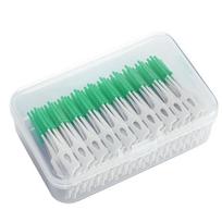 Braces Brush Interdental Brushes Cleaner Between Small Gaps All 160 Count 1 žalia